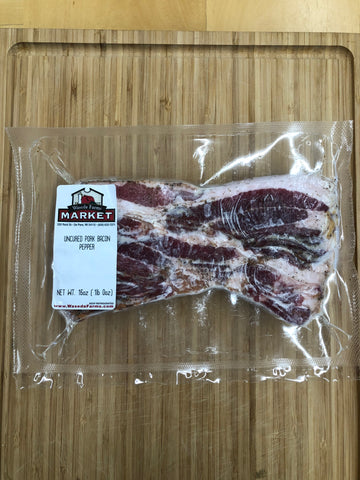 Pork Bacon Peppered