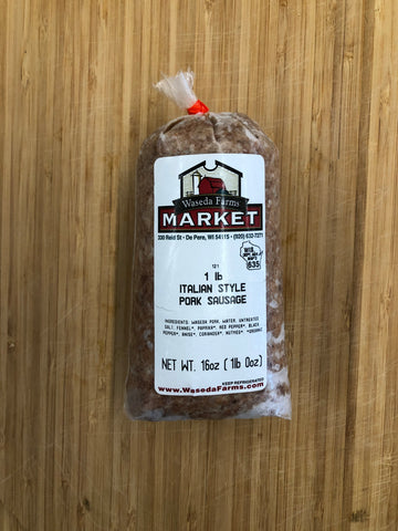 Ground Pork - Italian Sausage - Organically Raised - Berkshire