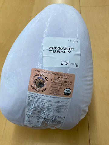 Turkey - Whole Turkey Breast - Certified Organic - Pasture Raised